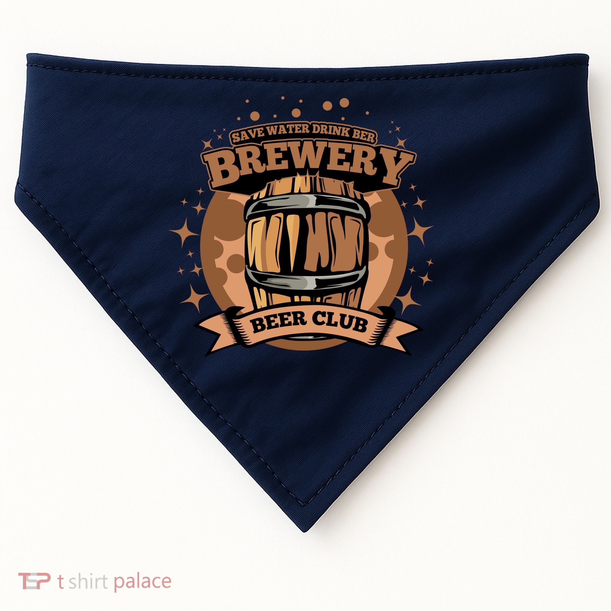 Original Craft Beer Brewery USA-Made Doggie Bandana