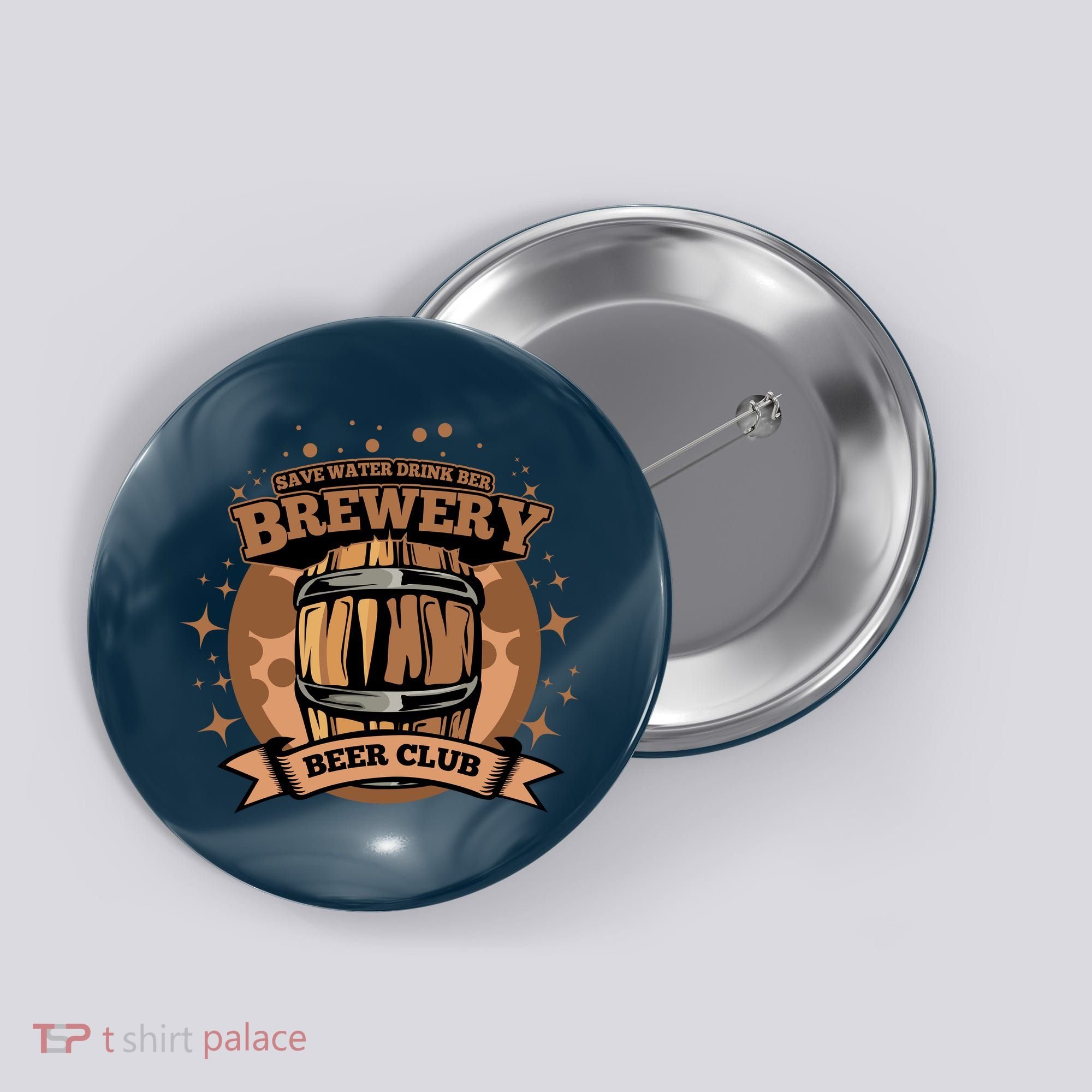 Original Craft Beer Brewery Button