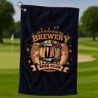 Original Craft Beer Brewery Golf Towel thumb 1