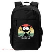 ONLY CATS CAN JUDGE ME FUNNY CAT LOVER Backpack thumb 0