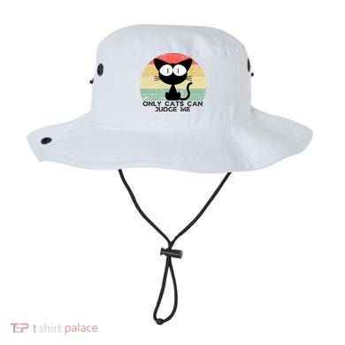 ONLY CATS CAN JUDGE ME FUNNY CAT LOVER Bucket Hat