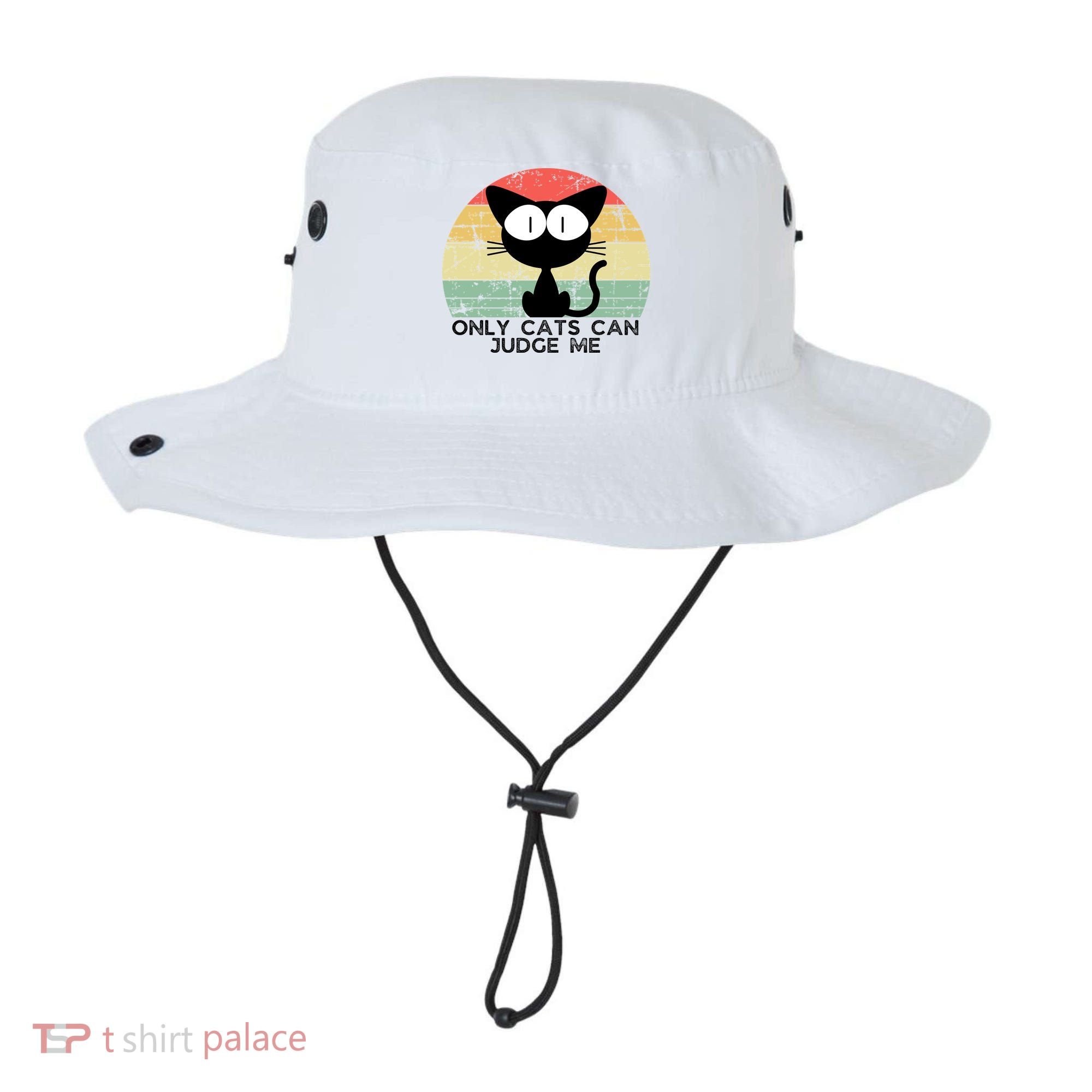 ONLY CATS CAN JUDGE ME FUNNY CAT LOVER Bucket Hat