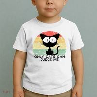 ONLY CATS CAN JUDGE ME FUNNY CAT LOVER Toddler T-Shirt thumb 2