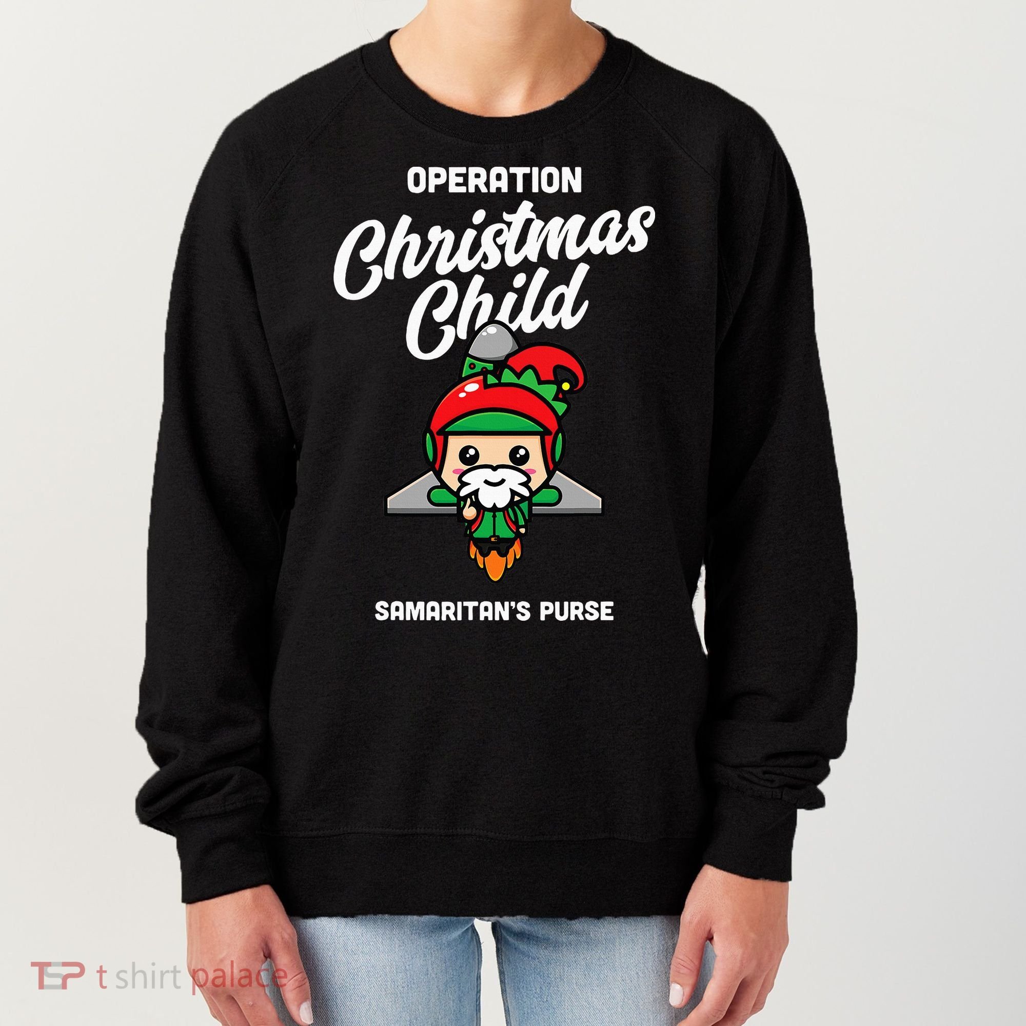 Operation Christmas Child SamaritanS Purse Christmas Xmas Women's Sweatshirt