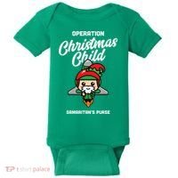 Operation Christmas Child SamaritanS Purse Christmas Xmas Baby Bodysuit thumb 0