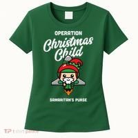 Operation Christmas Child SamaritanS Purse Christmas Xmas Women's T-Shirt thumb 0