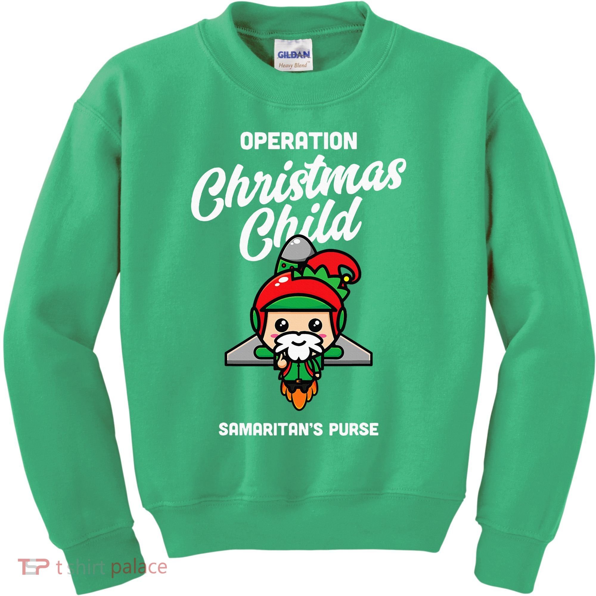 Operation Christmas Child SamaritanS Purse Christmas Xmas Kids Sweatshirt