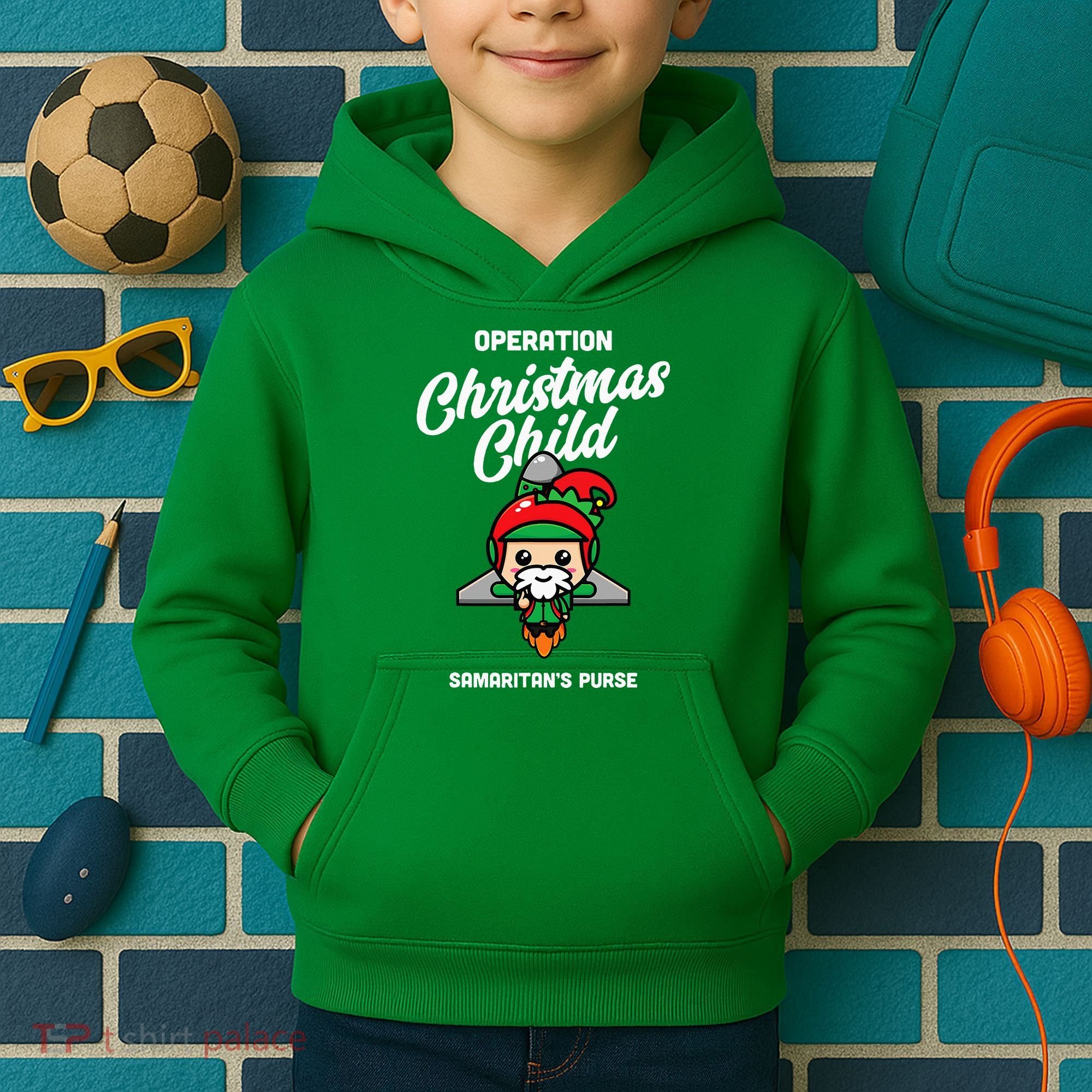 Operation Christmas Child SamaritanS Purse Christmas Xmas Kids Hoodie