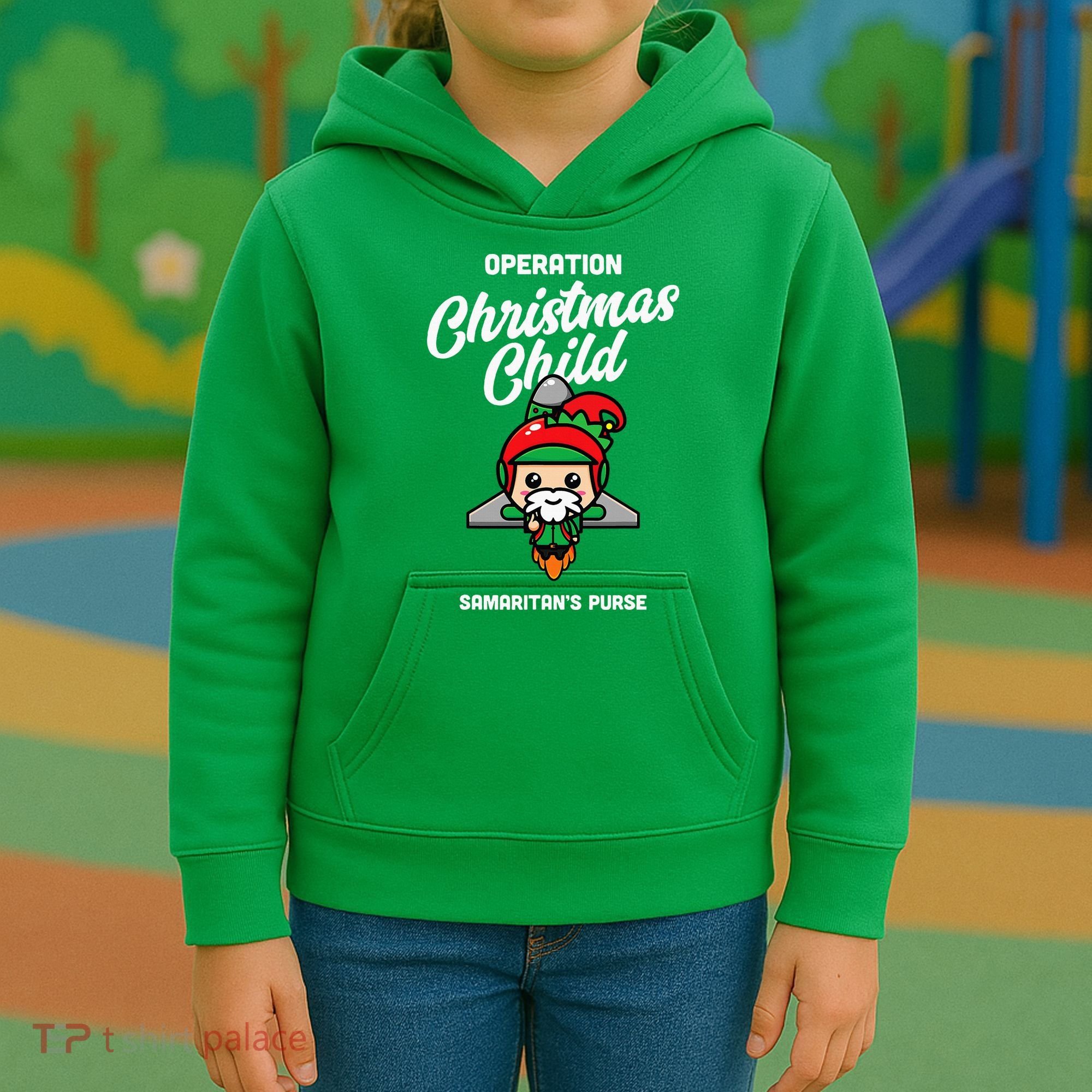 Operation Christmas Child SamaritanS Purse Christmas Xmas Kids Hoodie