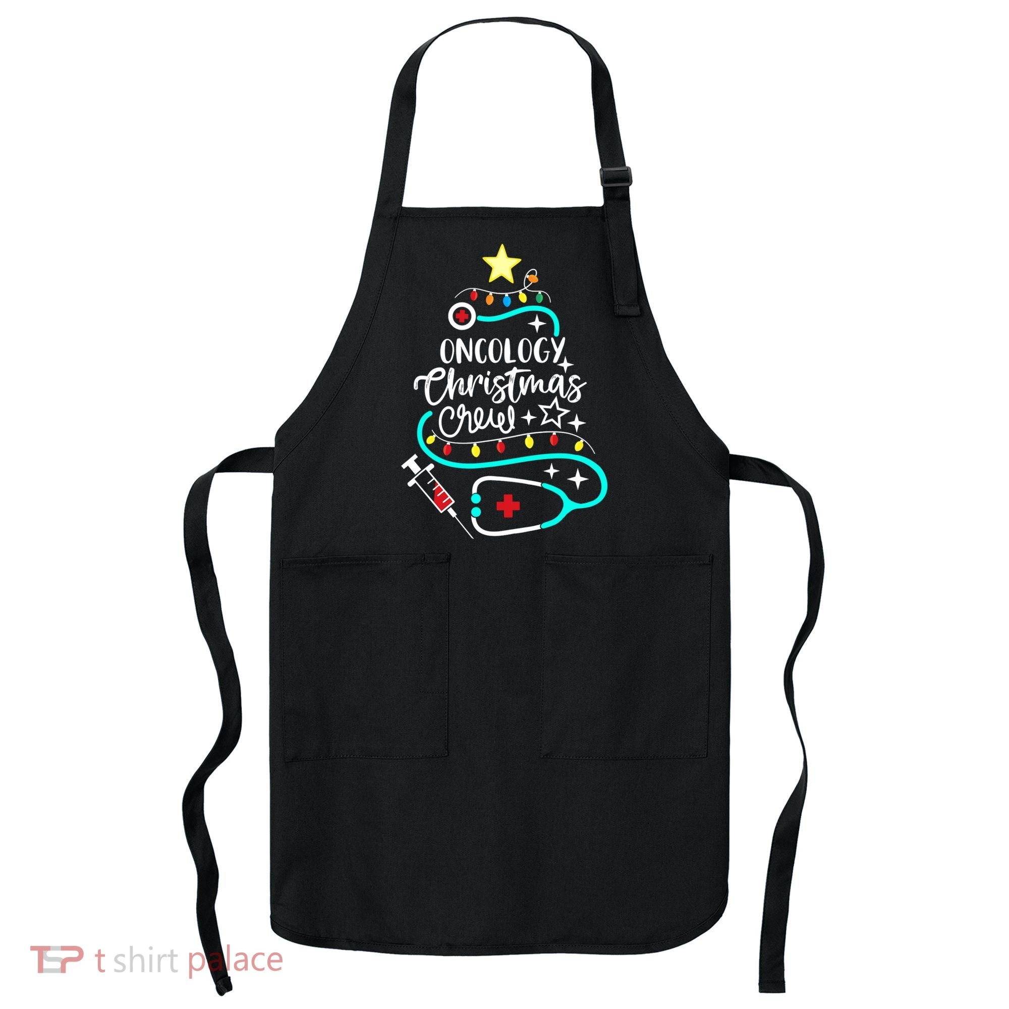 Oncology Christmas Crew Oncology Nurse Oncologist Secretary Apron