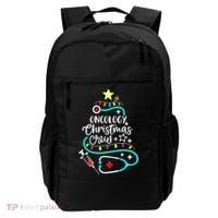 Oncology Christmas Crew Oncology Nurse Oncologist Secretary Backpack thumb 0