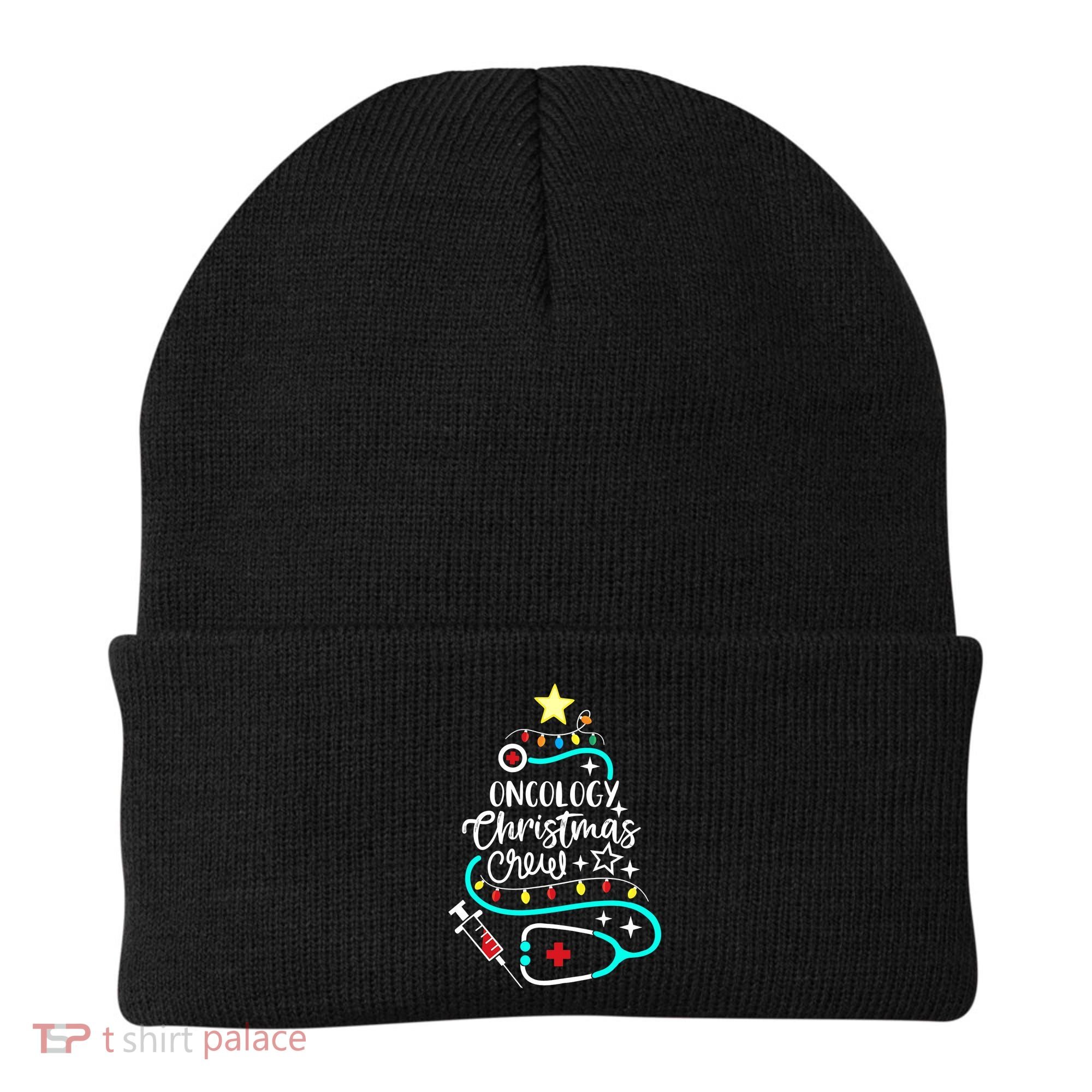 Oncology Christmas Crew Oncology Nurse Oncologist Secretary Beanie