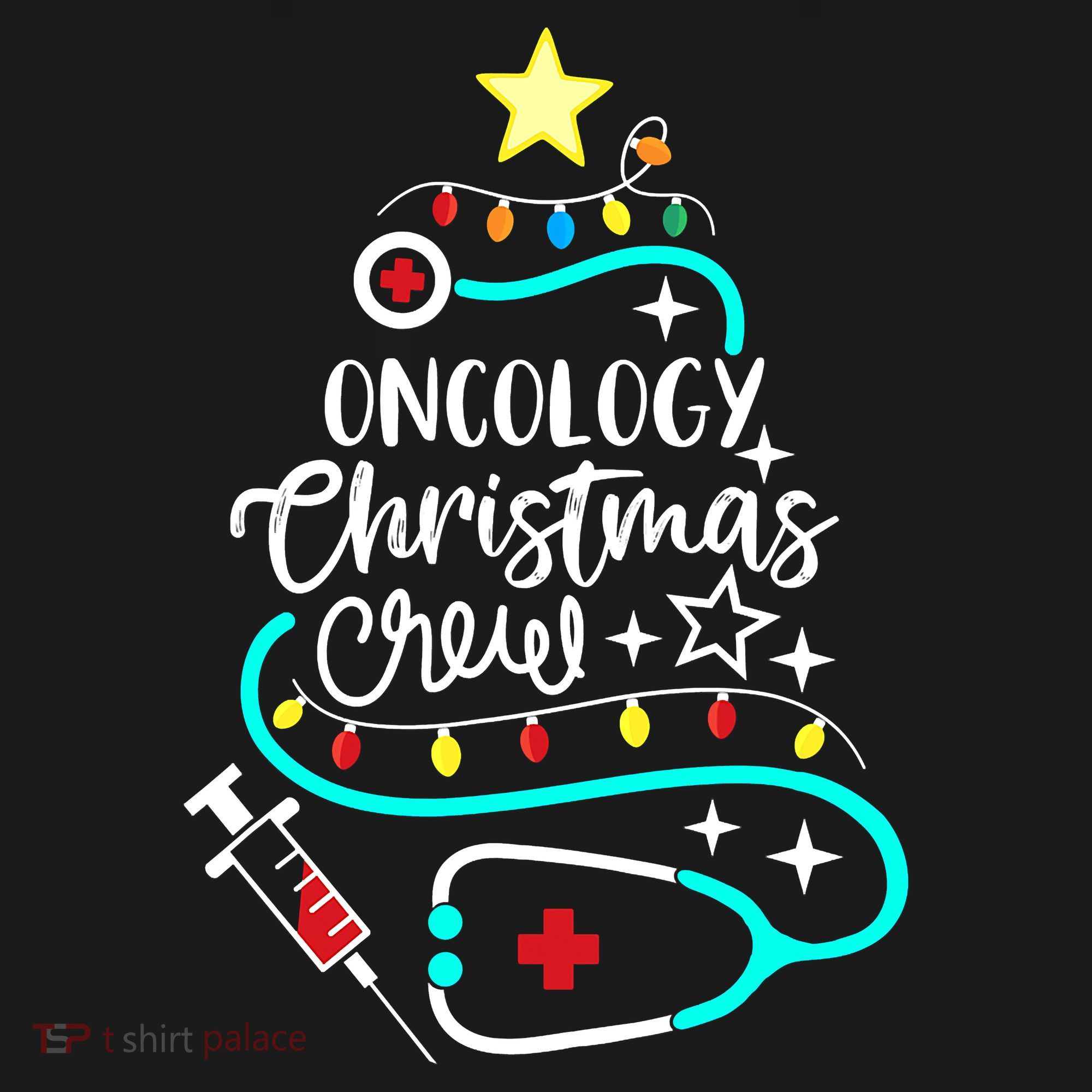 Oncology Christmas Crew Oncology Nurse Oncologist Secretary Women's Hoodie