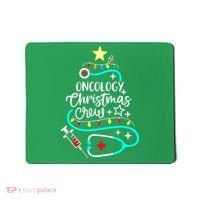 Oncology Christmas Crew Oncology Nurse Oncologist Secretary Mousepad thumb 0
