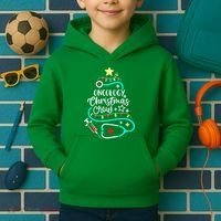 Oncology Christmas Crew Oncology Nurse Oncologist Secretary Kids Hoodie thumb 2