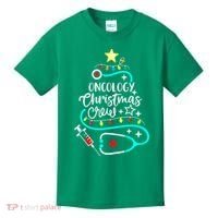 Oncology Christmas Crew Oncology Nurse Oncologist Secretary Kids T-Shirt thumb 0