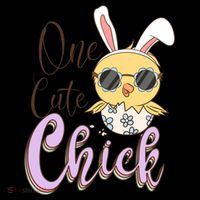 One Cute Chick With Glasses Funny Bunny Easter Day Coffee Mug thumb 5