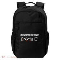 Online Clothes Computer Video Game Geek My Worst Nightmare Backpack thumb 0