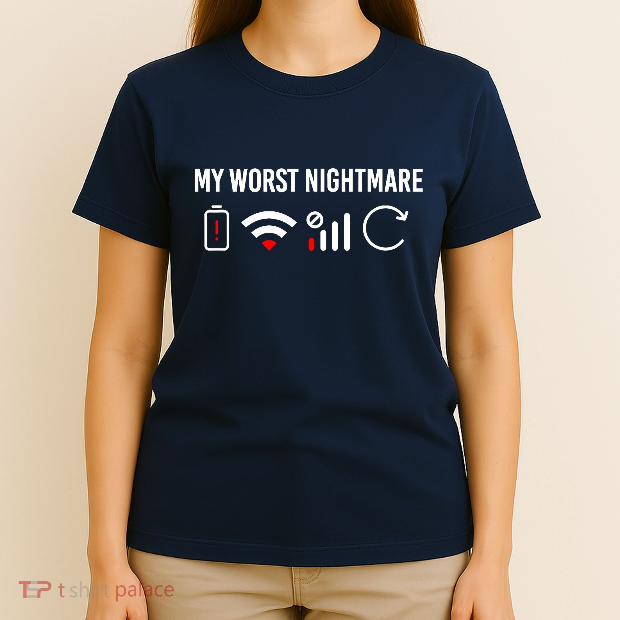 Online Clothes Computer Video Game Geek My Worst Nightmare T-Shirt