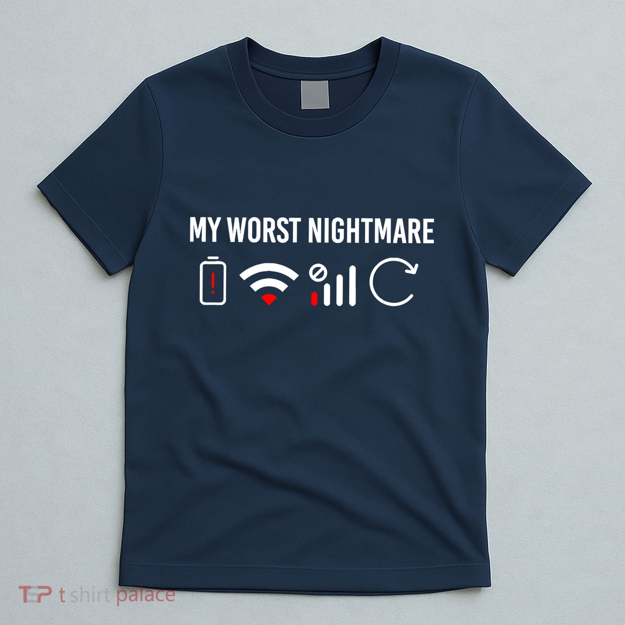 Online Clothes Computer Video Game Geek My Worst Nightmare T-Shirt