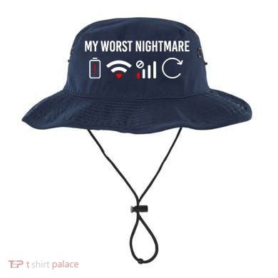 Online Clothes Computer Video Game Geek My Worst Nightmare Bucket Hat