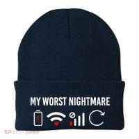 Online Clothes Computer Video Game Geek My Worst Nightmare Beanie thumb 0