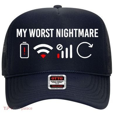 Online Clothes Computer Video Game Geek My Worst Nightmare Hat