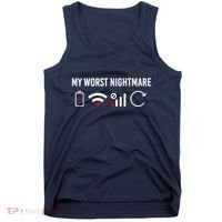 Online Clothes Computer Video Game Geek My Worst Nightmare Tank Top thumb 0