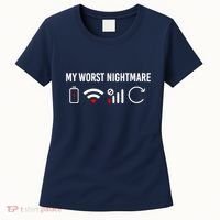 Online Clothes Computer Video Game Geek My Worst Nightmare Women's T-Shirt thumb 0