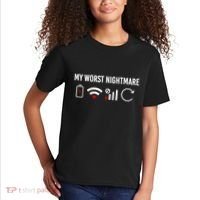 Online Clothes Computer Video Game Geek My Worst Nightmare Kids T-Shirt thumb 2