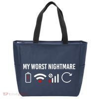 Online Clothes Computer Video Game Geek My Worst Nightmare Tote Bag thumb 0