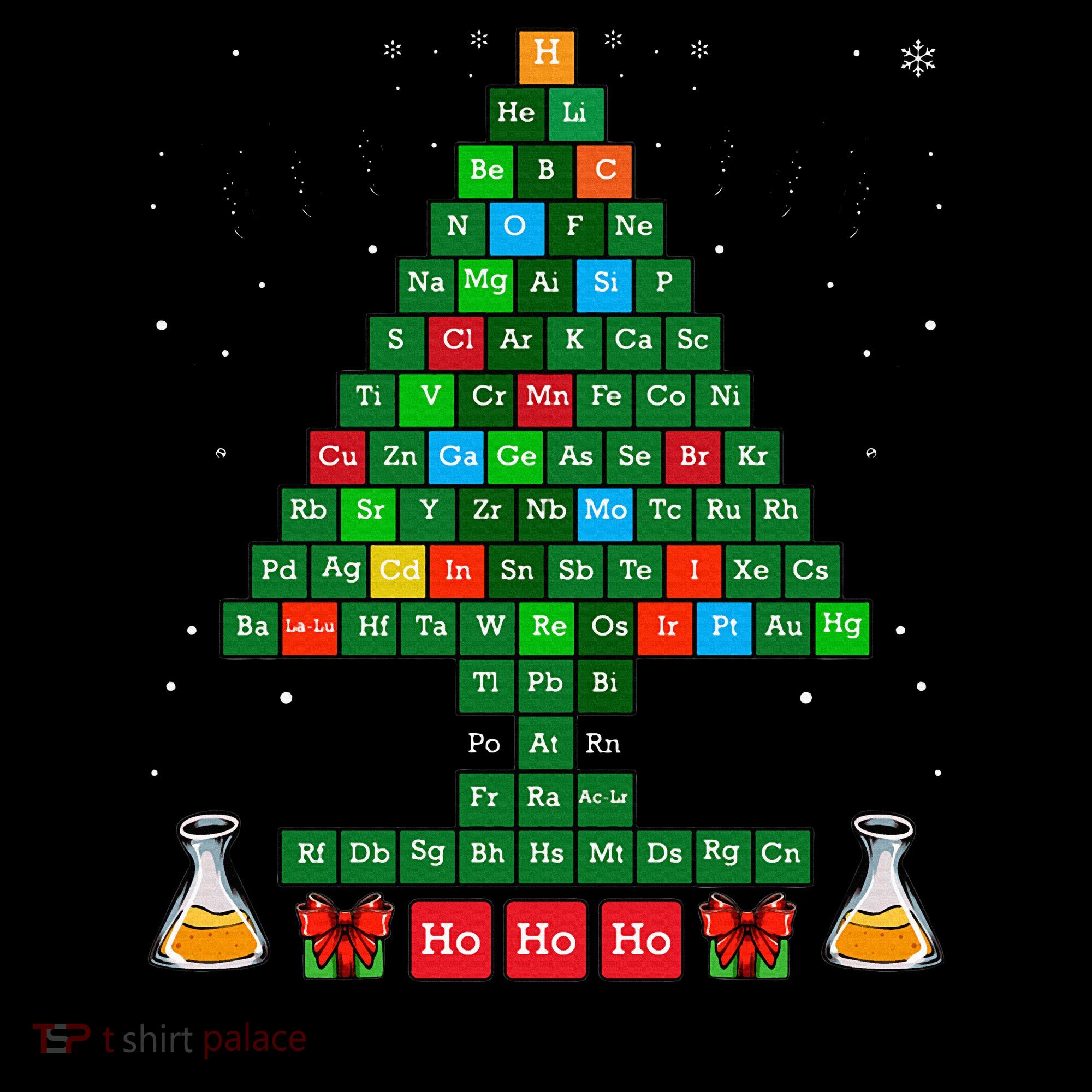 Oh Chemistree Christmas Chemistry Science Periodic Table Coffee Mug