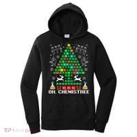 Oh Chemistree Christmas Chemistry Science Periodic Table Women's Hoodie thumb 0