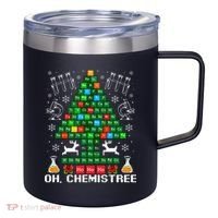 Oh Chemistree Christmas Chemistry Science Periodic Table 12oz Stainless Steel Coffee Mug thumb 0