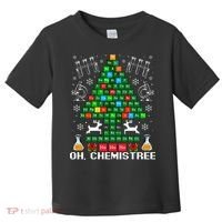 Oh Chemistree Christmas Chemistry Science Periodic Table Toddler T-Shirt thumb 0