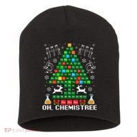 Oh Chemistree Christmas Chemistry Science Periodic Table Short Acrylic Beanie thumb 0