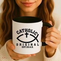 Original Catholic Church God Jesus Christ Coffee Mug thumb 3