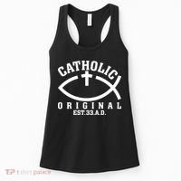 Original Catholic Church God Jesus Christ Women's Tank Top thumb 0