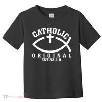 Original Catholic Church God Jesus Christ Toddler T-Shirt thumb 0
