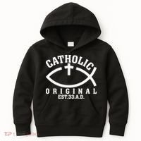 Original Catholic Church God Jesus Christ Kids Hoodie thumb 0