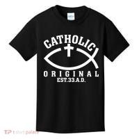 Original Catholic Church God Jesus Christ Kids T-Shirt thumb 0