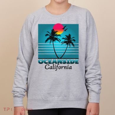 Oceanside California Ca Summer Gift Souvenirs Women's Sweatshirt