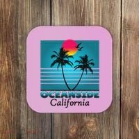 Oceanside California Ca Summer Gift Souvenirs Coaster thumb 0