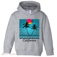 Oceanside California Ca Summer Gift Souvenirs Toddler Hoodie thumb 0