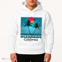 Oceanside California Ca Summer Gift Souvenirs Hoodie thumb 2