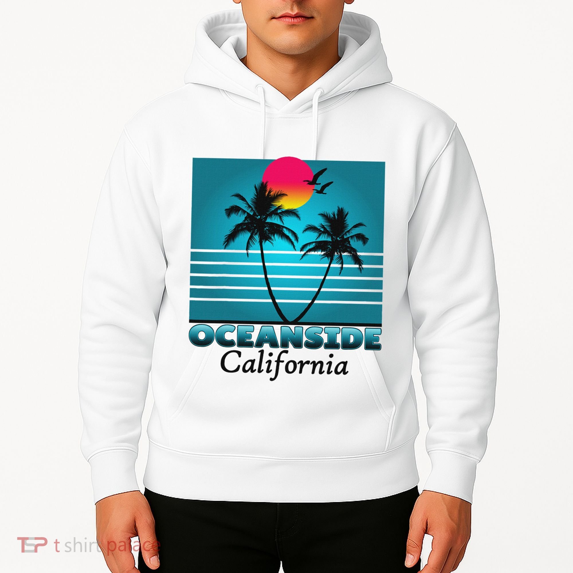Oceanside California Ca Summer Gift Souvenirs Hoodie