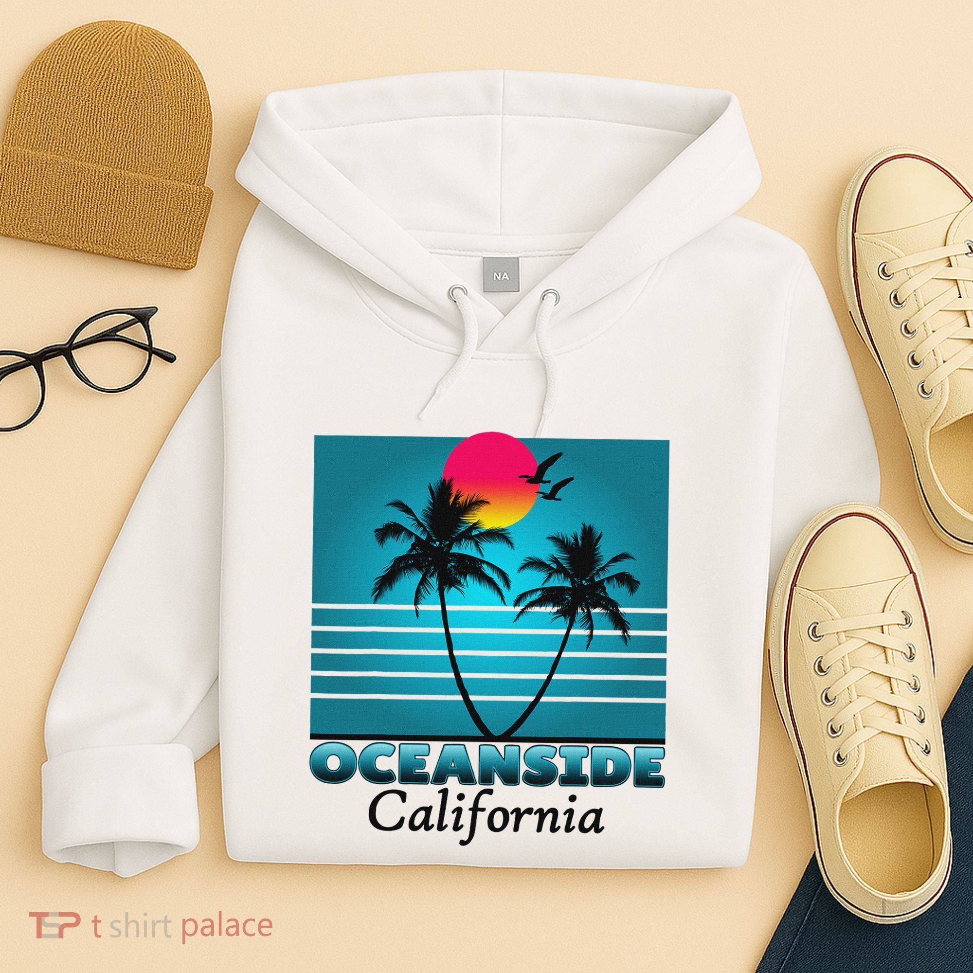 Oceanside California Ca Summer Gift Souvenirs Hoodie