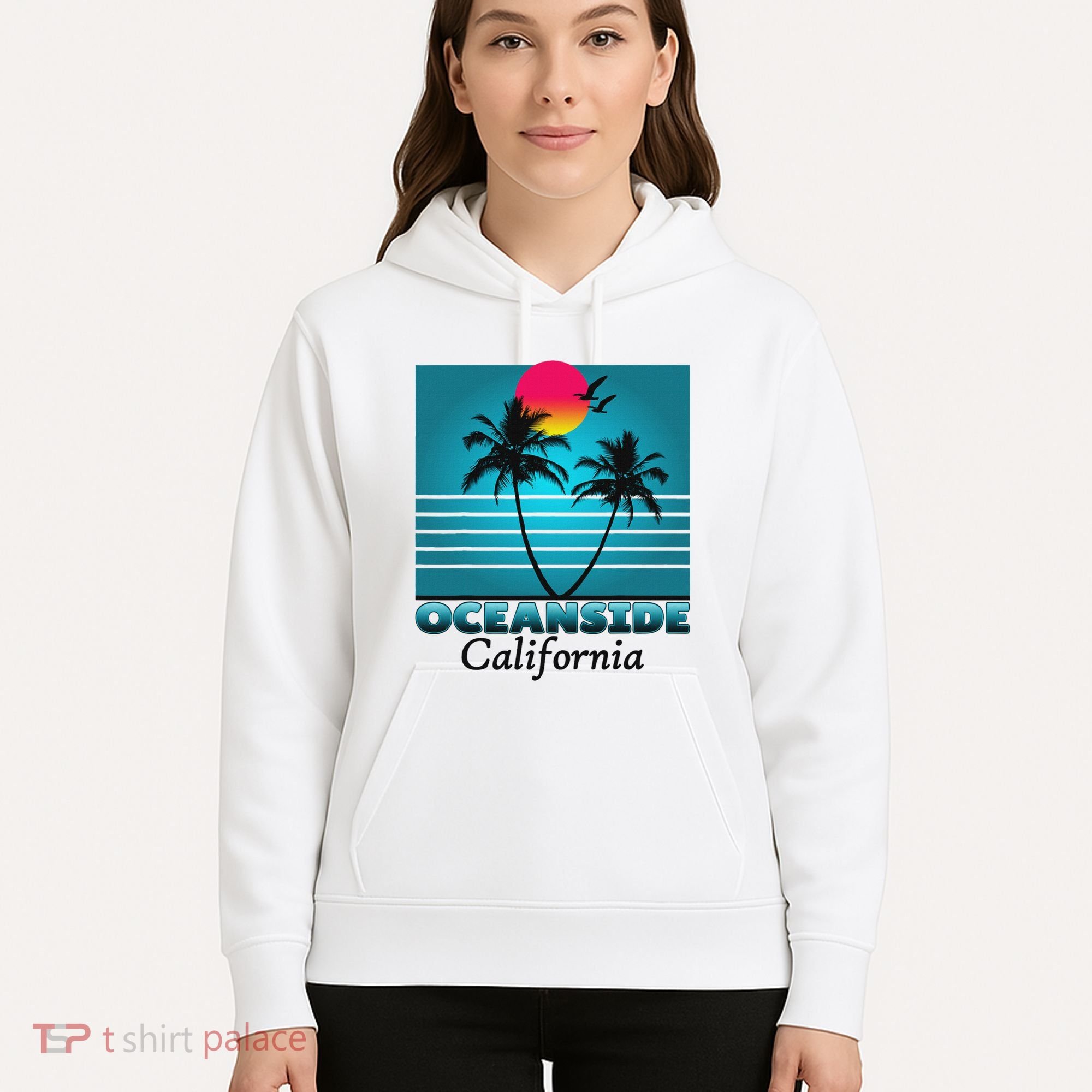 Oceanside California Ca Summer Gift Souvenirs Hoodie