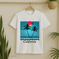 Oceanside California Ca Summer Gift Souvenirs T-Shirt thumb 2
