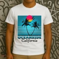 Oceanside California Ca Summer Gift Souvenirs T-Shirt thumb 3